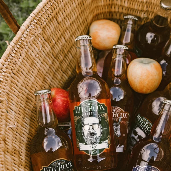 Cider Hitchcox in basket