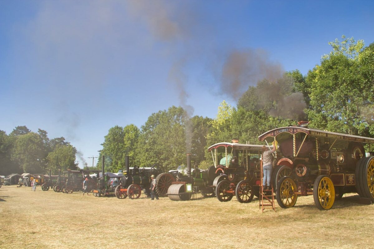 Rassemblement de machines à vapeur de Woodcote